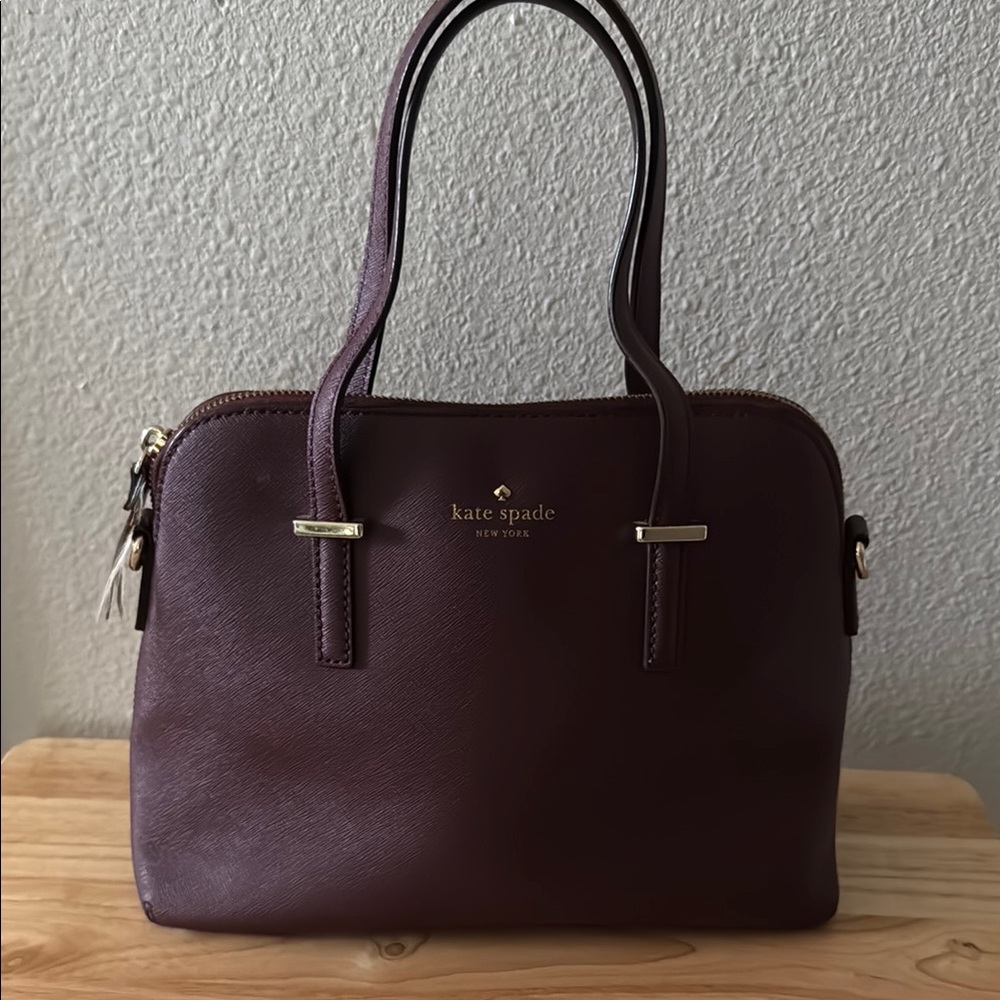 Kate Spade Satchel with Structured Design